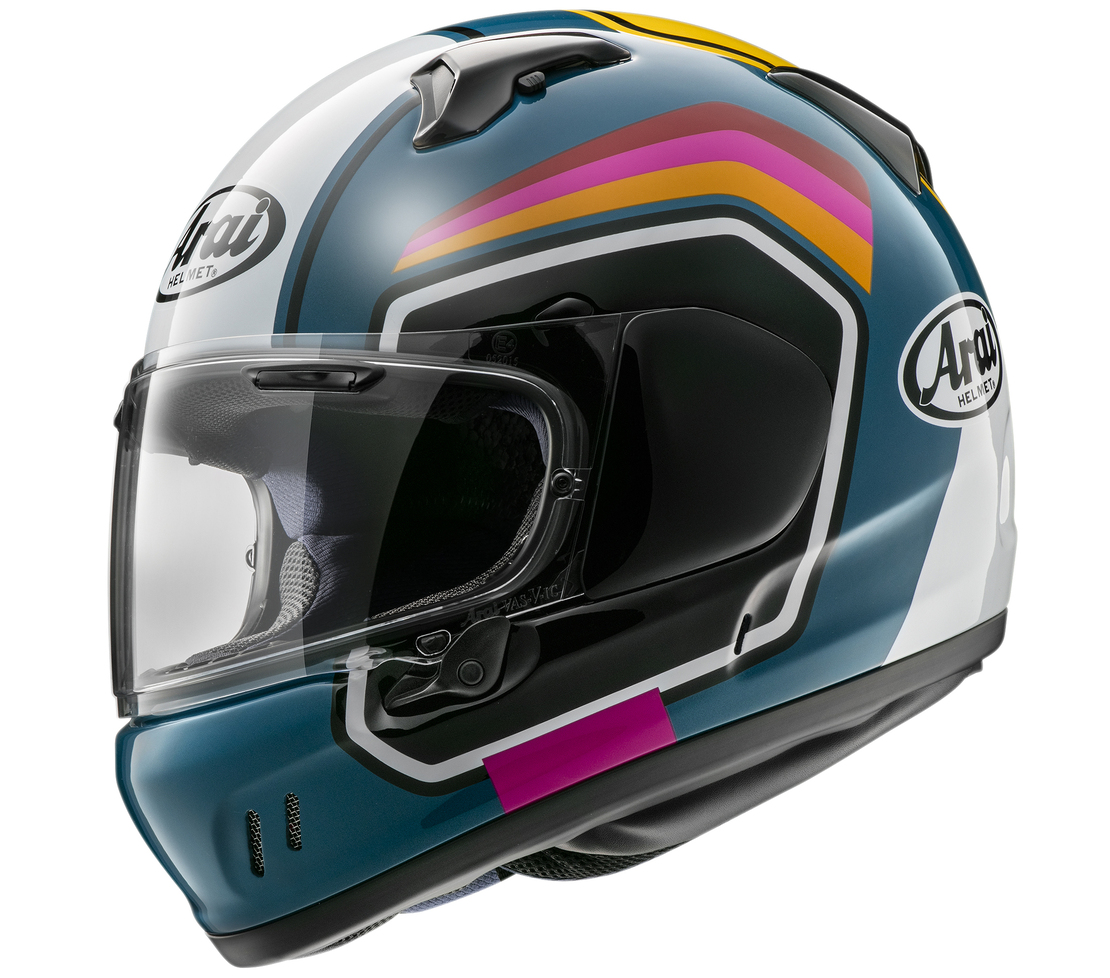 arai carr orange frost helmet Rapide Neo LTD X comes standard with a VAS Max Vision faceshield to provide better visibility in all seasons and for all types of riding Defiant-X | CARR ORANGE FROST