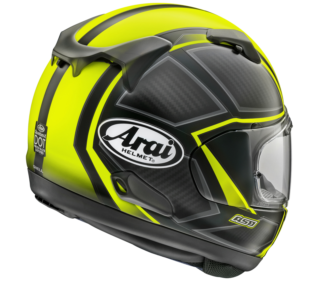 QUANTUM-X |SPINE YELLOW | Arai