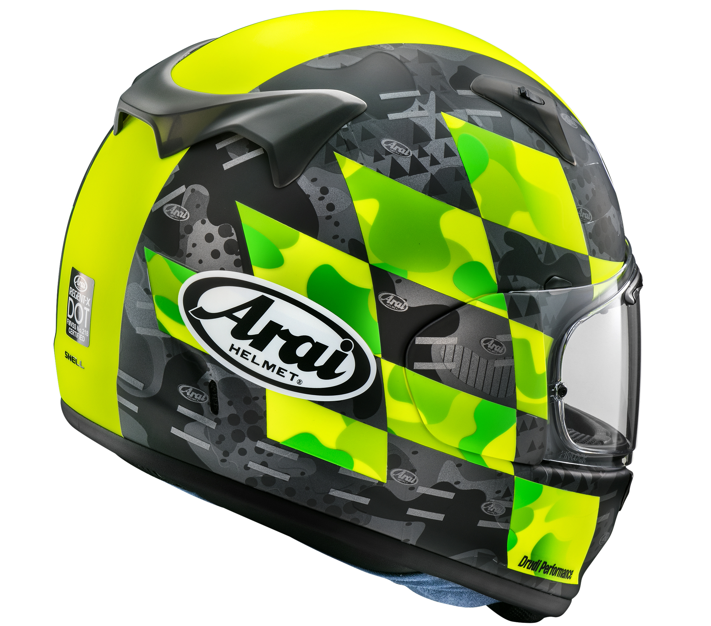 Veranderlijk lepel India REGENT-X | PATCH YELLOW FROST | Arai