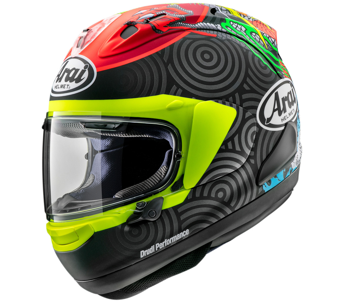 Arai Corsair-X Helmet IOM Isle of Man TT 2023 XLarge – La Gloria